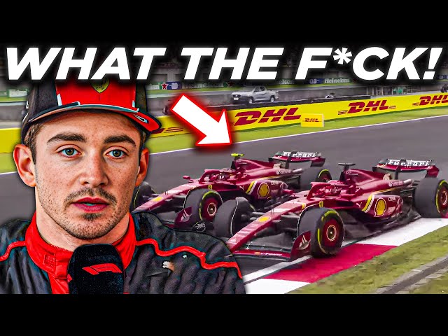 HUGE TENSION At Ferrari After Leclerc’s FURIOUS MESSAGE To Sainz!