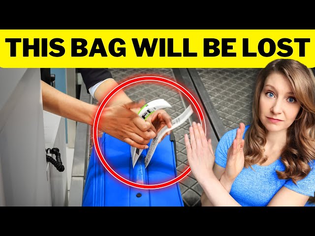 How to Check a Bag at the Airport in 2024 |  (Avoid Lost Luggage!)