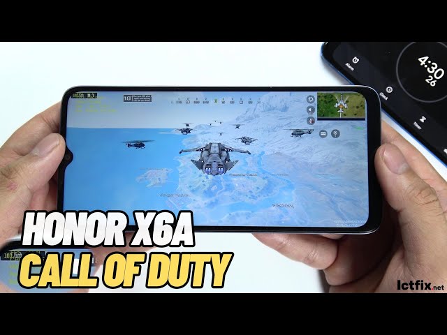 Honor X6a Call of Duty Mobile Gaming test CODM | Helio G36, 90Hz Display