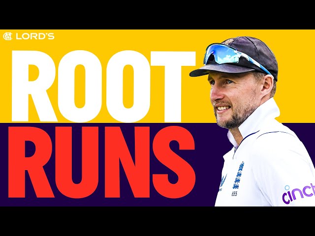 "Pantheon of All-Time Great Batters" | The Best of Joe Root at Lord's
