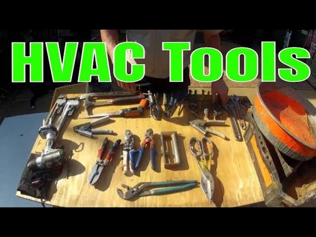 HVAC Tools - Basic Tools Needed for Beginner, Apprentice HVAC Technicians