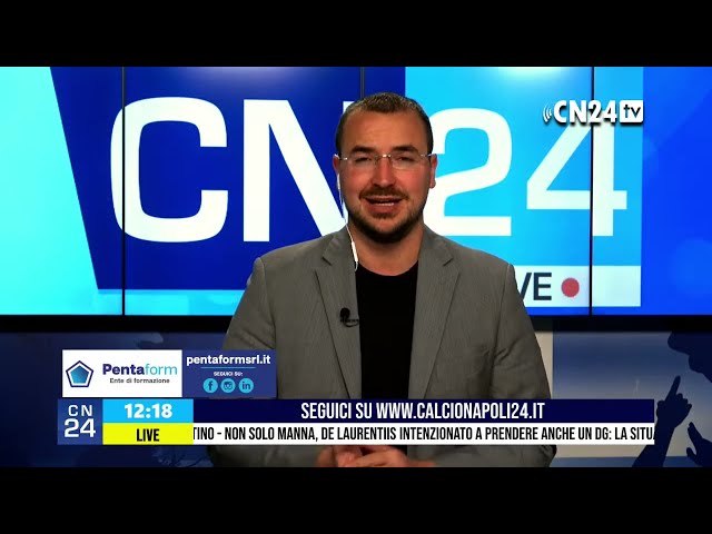 Calciomercato, spunta un nome nuovo a centrocampo 🔴 CN24 Live