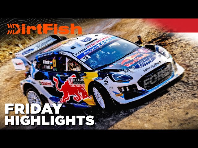 Max Attack on Ice | WRC Rally Monte Carlo 2024 Friday Highlights