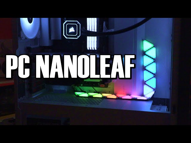 Mini Nanoleaf for your PC?  Corsair LC100 Review and Set Up Guide