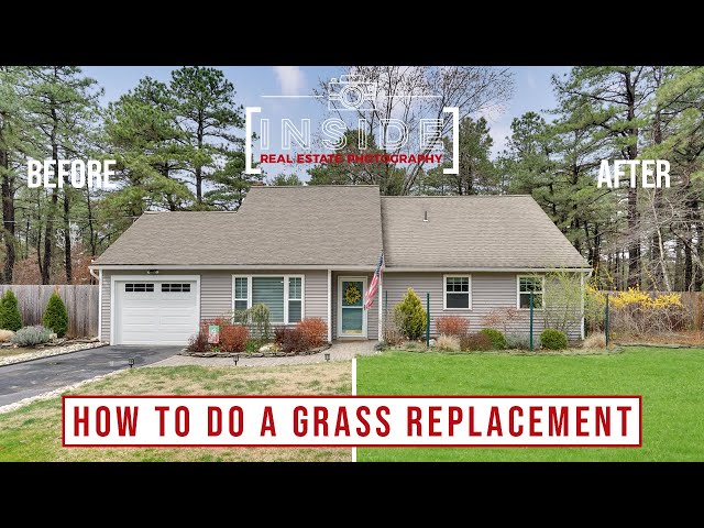 How to do a Grass Replacement for Real Estate Photos Using Photoshop
