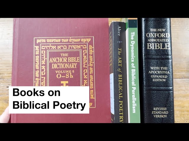 Four Books on Biblical Poetry