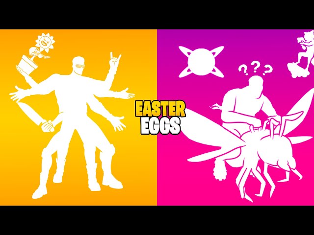 These 10 Fortnite EMOTES Have SECRET Hidden Features..! (Easter Egg Emotes)