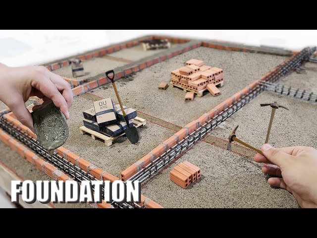 HOW TO MAKE THE FOUNDATIONS OF A HOME STEP BY STEP