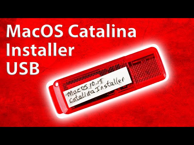 How To Create A Bootable MacOS Catalina USB Installer - Easy, Official Method