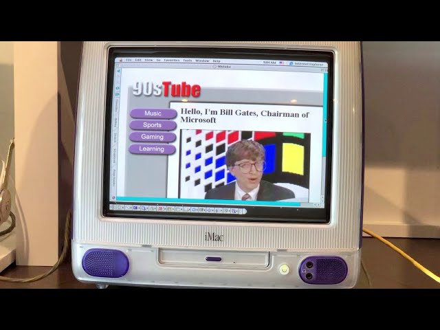 I re-made YouTube but for 1999 computers