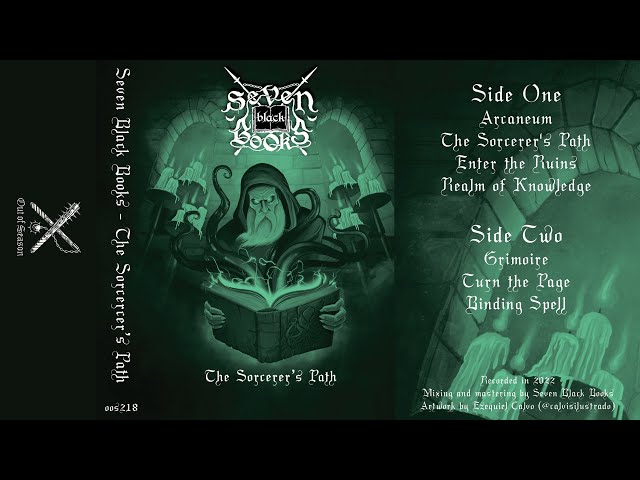 SEVEN BLACK BOOKS "The Sorcerer's Path" (Full Demo) (dungeon synth, dark ambient music, fantasy)