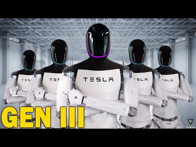Elon Musk Revealed BIG Changes Tesla Bot Gen 3 - Optimus! Its 4 Hidden Rivals Will Hit the Market!