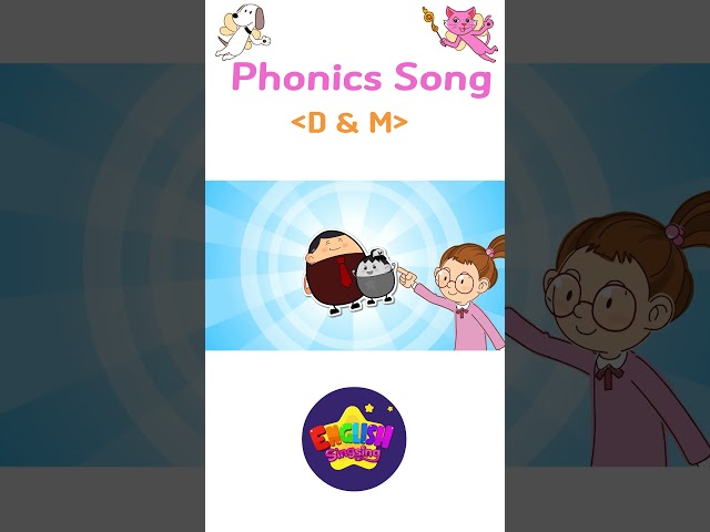 Phonics Song 2 (D&M) (Phonics) - English song for Toddlers - English Sing sing #shorts