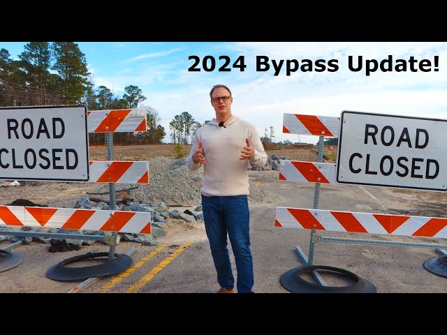 Hampstead NC Bypass Road Construction 2024 Update!