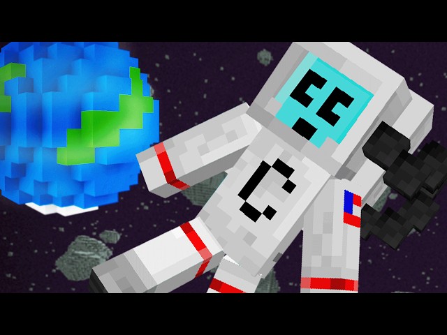 Minecraft but I can't leave this Space Station