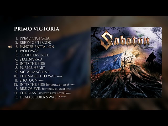 SABATON - Primo Victoria (Full Album)