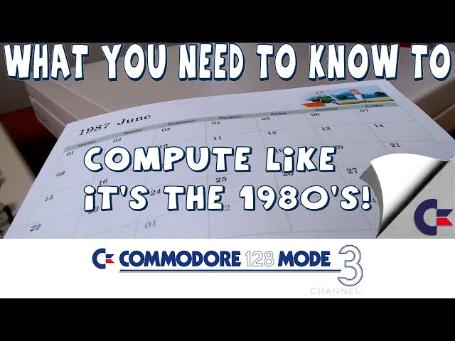 Commodore Computing Like It Is The 1980s!  How do we do this?  What do we need?  Answers are here!