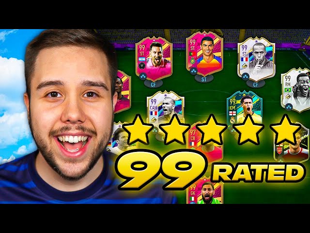 I BUILT A 99 RATED TEAM! 🔥 FIFA 23 Ultimate Team