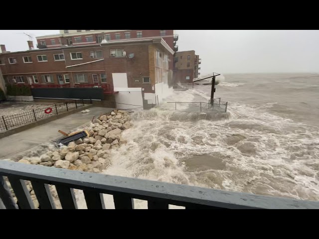 Massive Waves Pound the Chicago Coastline, Disaster Declared