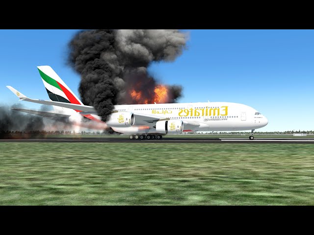 🔴LIVE Airbus A380 Crash LANDINGS | Live Plane Spotting X-PLANE 11
