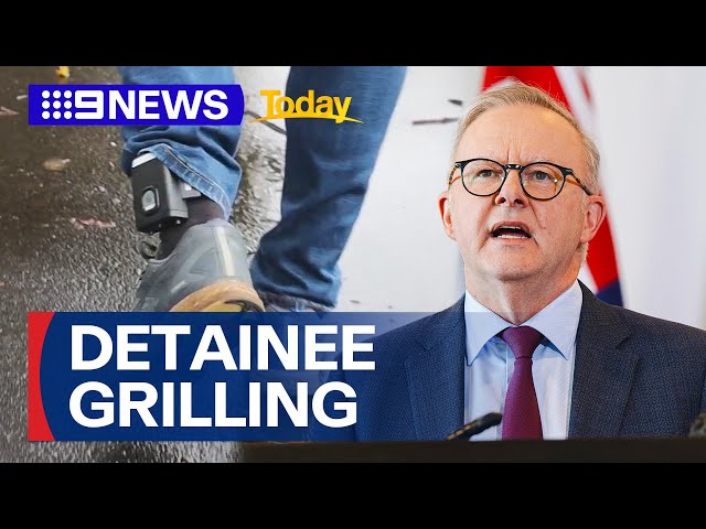 Federal government facing grilling over charged detainee | 9 News Australia