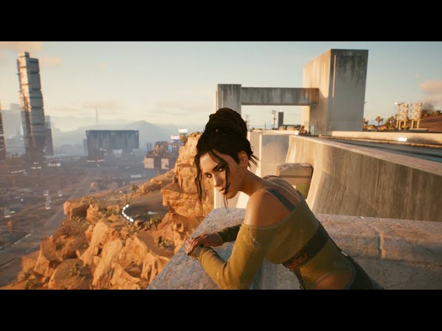 Cyberpunk 2077 - BEST ENDING - Panam Romance, Leave Night City with the Nomads, V becomes Aldecaldo