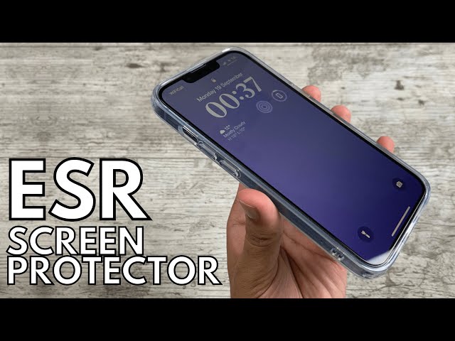 The BEST Screen Protector For iPhone 14 // ESR Tempered-Glass Screen Guard