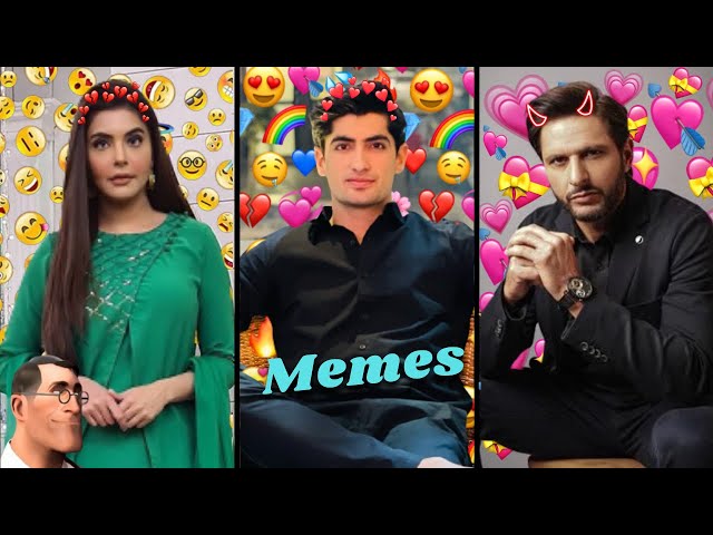 Funniest Trending Pakistani Memes ft Naseem Shah & Nida Yasir