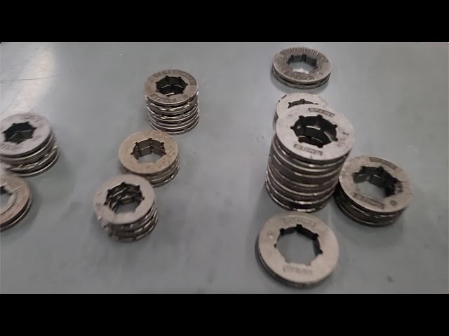 Sprockets Everywhere!  Chainsaw gearing with rim sprockets @InTheWoodyard