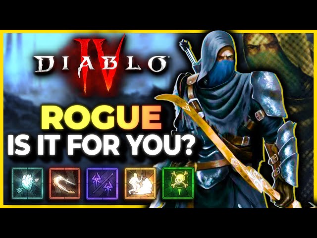 Rogue in Diablo 4: FIRST Inside Look | (Skills Showcase, Legendary Aspects, Gameplay)