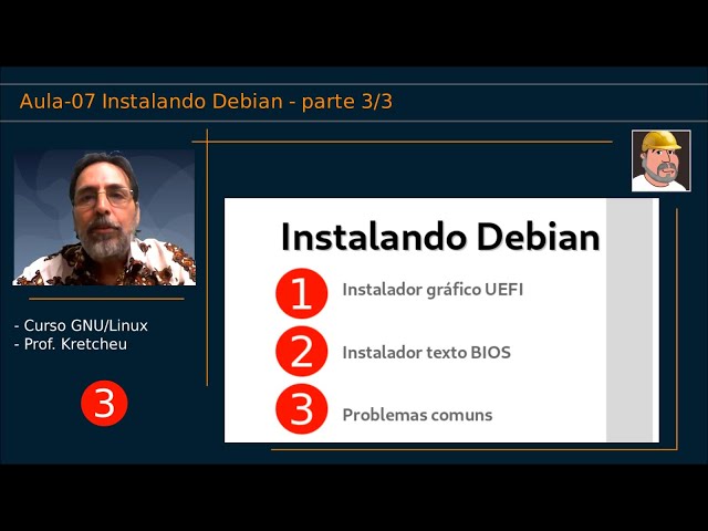 🟠 Curso GNU Linux - Aula 07 - Instalando Debian 3/3