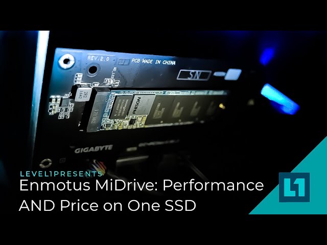 Enmotus MiDrive: PerformanceAND Price on One SSD