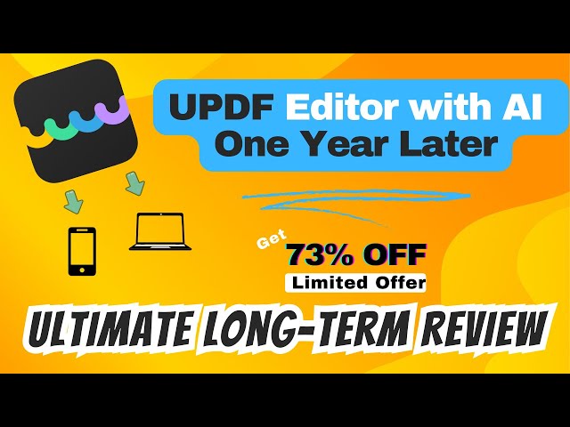 UPDF - Best AI PDF Editor One Year Later: Ultimate Long-Term Review