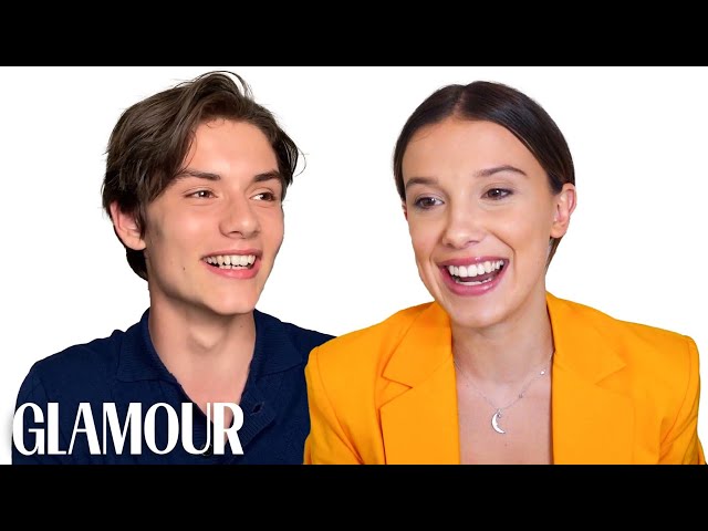 Millie Bobby Brown and Louis Partridge Take a Friendship Test | Glamour