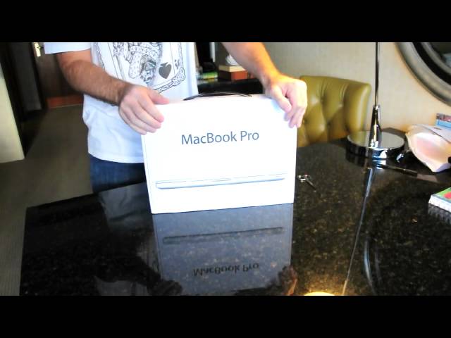 MacBook Pro Kutu açılımı
