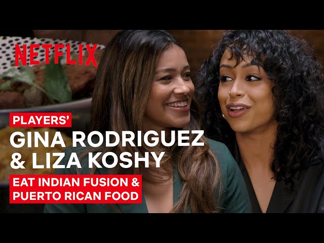 Gina Rodriguez and Liza Koshy Eat Indian & Puerto Rican Food | Taste Buds | Netflix