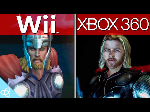 Thor: God of Thunder - Wii vs. PS3/X360 | Side by Side