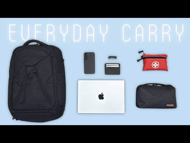 My everyday carry 2022 - tech & travel