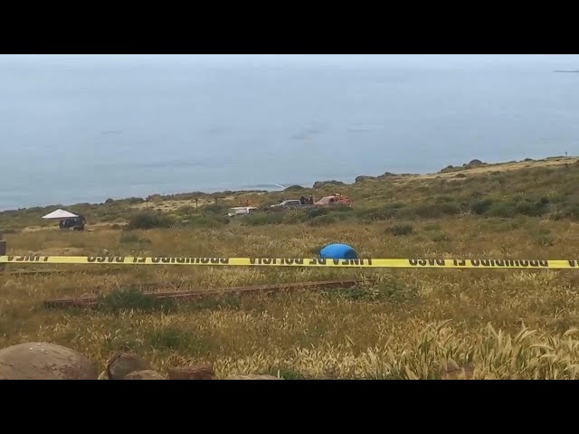 Mexican forensic examiners are at a site in Baja California where 3 bodies were reportedly found