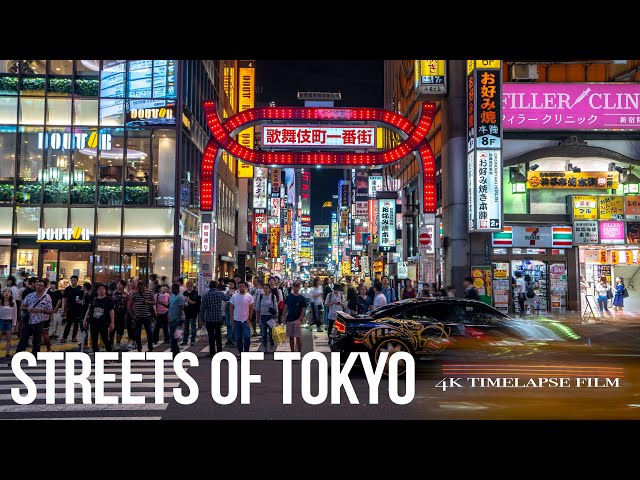 STREETS OF TOKYO- A 4K Time- lapse Film of Japan