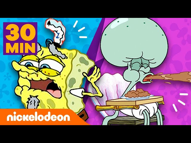 SpongeBobs Lebensphasen! ⏰ Babyschwamm bis alter Mann | Nickelodeon Deutschland