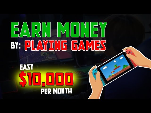 Earn MONEY by Playing Games | Secret of GAMERS