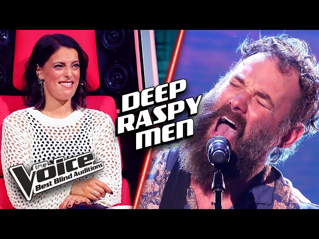 Unexpected RASPY voices | The Voice Best Blind Auditions