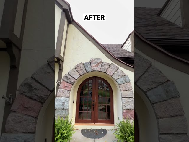 DIY Arched Door BEFORE ➡️ AFTER 🏡🔨