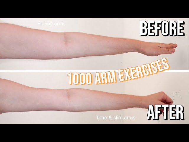 I DID 1,000 ARM EXERCISES IN ONE DAY!!! *how to get tone & slim arms?* 2020