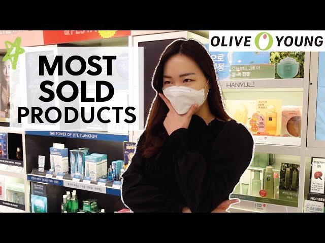Products Koreans bought THE MOST at OLIVE YOUNG! #OliveYoung
