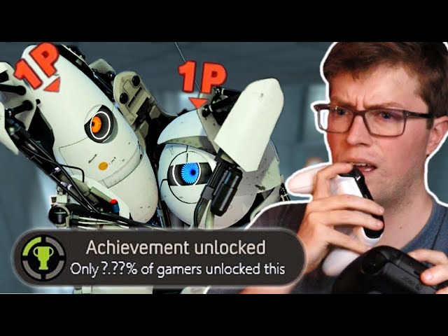 Can You Get EVERY Co-op Achievement in Portal 2 By Yourself?