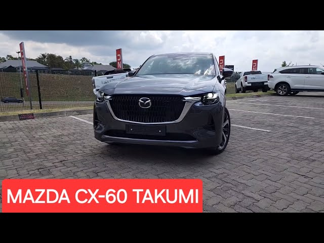 2024 Mazda CX-60 TAKUMI | Features | Cost of Ownership | Acceleration