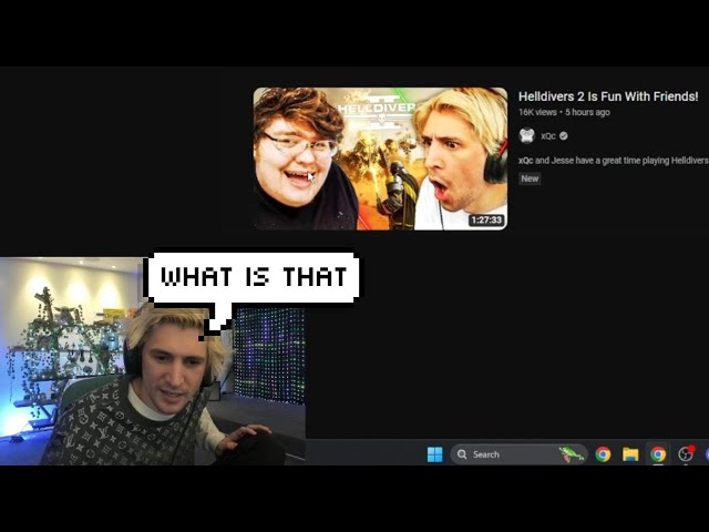 xQc reacts to his Main Channel Editor "Arthium" doing Jesse wrong