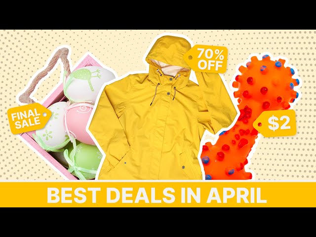 What Goes On Sale EVERY April